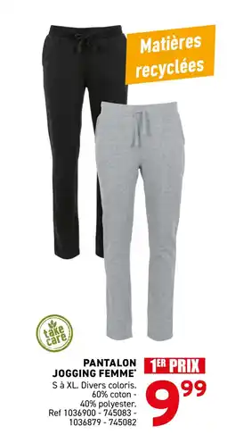 Trafic Pantalon jogging femme* offre