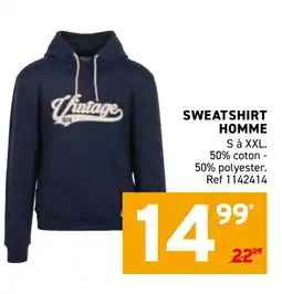 Trafic Sweatshirt homme offre