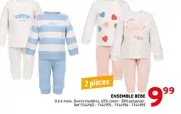 Trafic Ensemble bebe offre