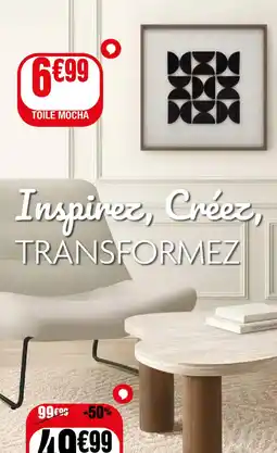 La Foir'Fouille Toile mocha offre