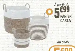 La Foir'Fouille PANIER CARLA offre