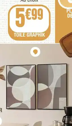 La Foir'Fouille Toile graphik offre