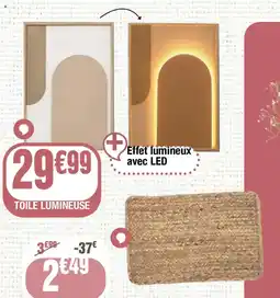 La Foir'Fouille Toile lumineuse offre
