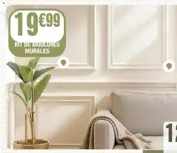 La Foir'Fouille Kit de moulures murales offre