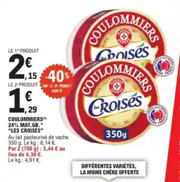 E.Leclerc LES CROISÉS Coulommiers 24% mat.gr. offre