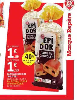 E.Leclerc ÉPI D'OR Pains au chocolat offre