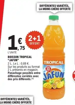 E.Leclerc JAFUN Boisson tropical offre
