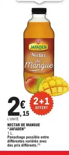 E.Leclerc JAFADEN Nectar de mangue offre