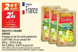 Netto Raclette à l'italienne ermitage offre