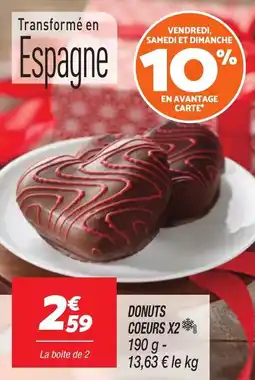Netto Donuts coeurs x2 offre