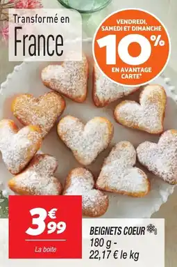 Netto Beignets coeur offre