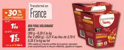 Netto Box fusili bolognaise netto offre