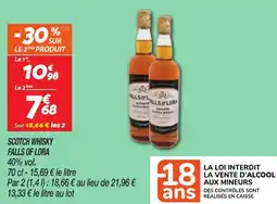 Netto Scotch whisky falls of lora offre
