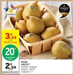 Intermarché Poire Angys offre