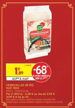 Intermarché VERMICELLES DE RIZ offre