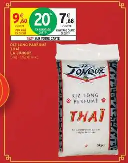 Intermarché RIZ LONG PARFUMÉ THAÏ offre