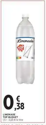 Intermarché Limonade offre