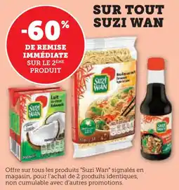 U Express Sur tout suzi wan offre