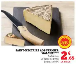 U Express Saint-nectaire aop fermier walchli offre