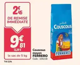 Promocash Ferrero rocher - couscous moyen offre