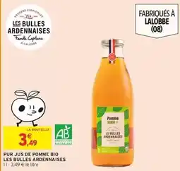 Intermarché Contact Pur jus de pomme bio offre