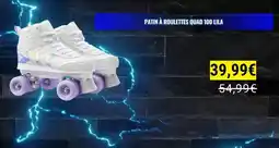 Decathlon Patin à roulettes quad 100 lla offre