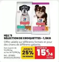 Animalis Hill's - selection de croquettes offre