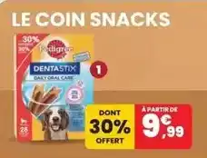 Animalis Pedigree - le coin snacks offre