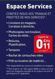 Hyperburo Espace services offre