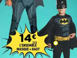 Centrakor L'ensemble masque + haut offre