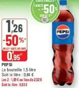 G20 Pepsi offre