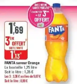 G20 Fanta saveur orange offre