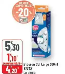 G20 Biberon col large offre