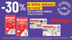 G20 SUR LES CHANGES HUGGIES SIGNALÉS EN MAGASIN offre