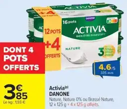 Carrefour Market Activia danone offre