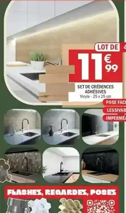 La Foir'Fouille Set de crepésces adhesives offre