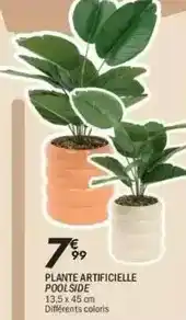 La Foir'Fouille Plante artificielle pool side offre