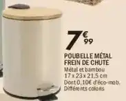 La Foir'Fouille Poubelle métal offre