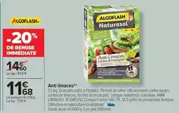 Carrefour Drive Algoflash - anti limaces offre