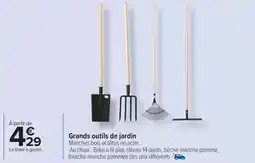 Carrefour Drive Grands outils de jardin offre