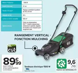 Carrefour Drive Rangement vertical - fonction mulching offre