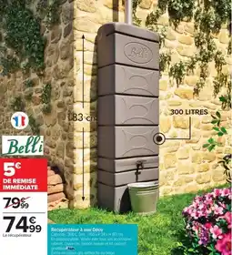 Carrefour Drive Belli - récupérateur à eau d'éco offre