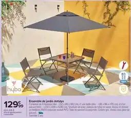 Carrefour Drive Hyba - ensemble de jardin offre