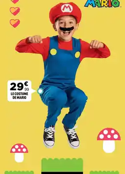 Centrakor Le costume de mario offre