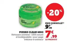 Hyper U Pierre clean - 600g offre