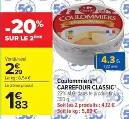 Carrefour Market Coulommiers carrefour classic offre