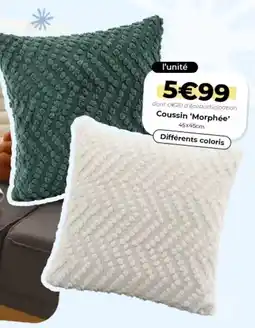 L'incroyable Coussin 'morphée' offre