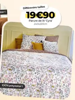 L'incroyable Parure de lit 'cyra' offre