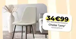 L'incroyable Chaise 'leny' offre
