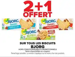 Carrefour Market SUR TOUS LES BISCUITS BJORG offre